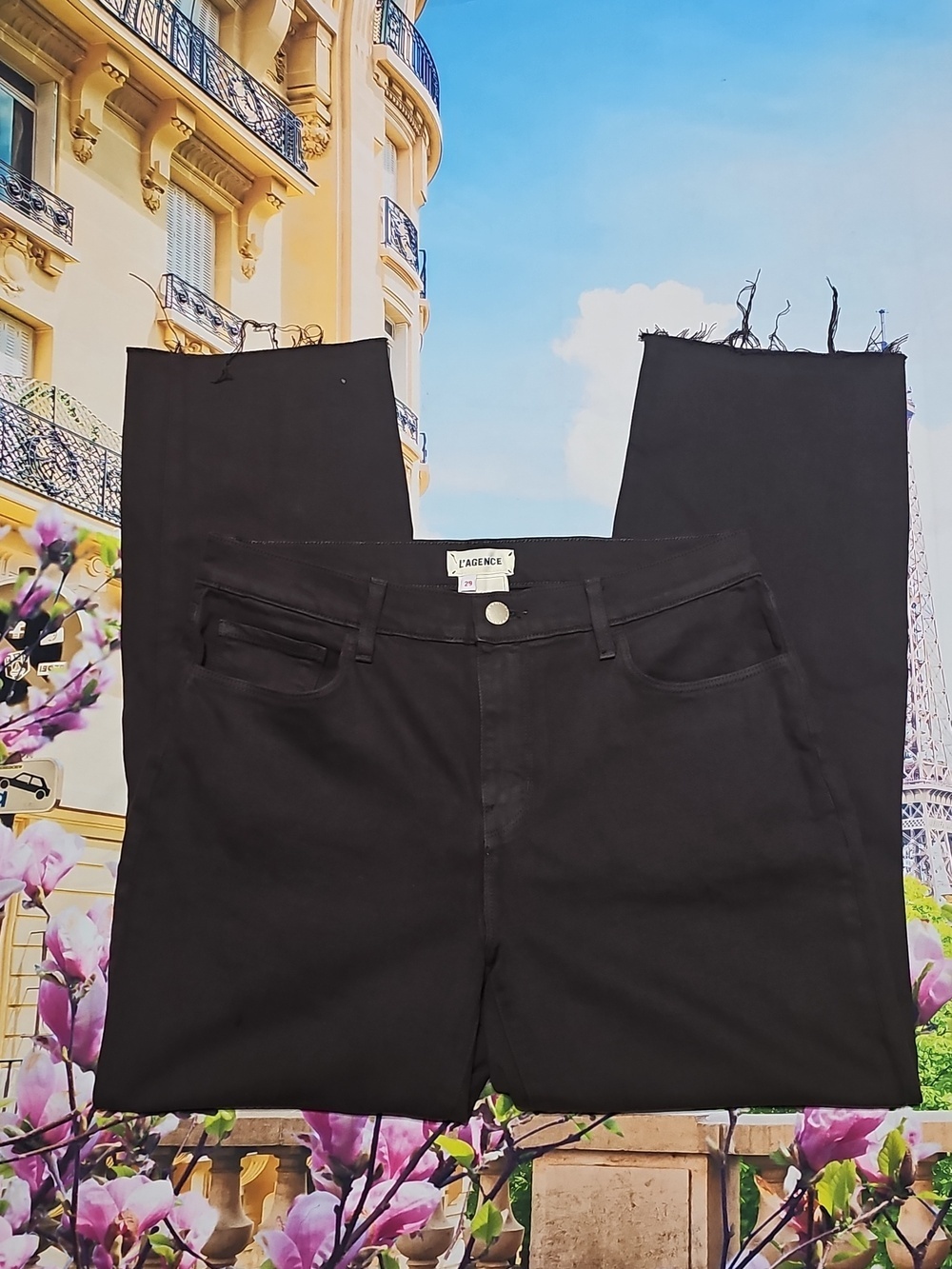 L'agence Brown Jeans Raw‎ Hem Size 29